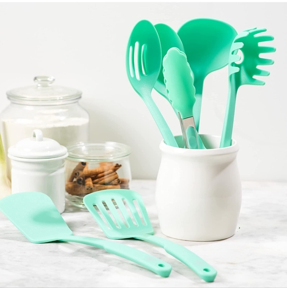 Greenlife Utensils 7pc Set - Picture 1 of 4